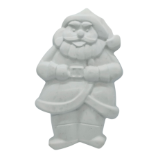 Гіпсова фігурка (барильєф) для розмальовування. Дід Мороз.