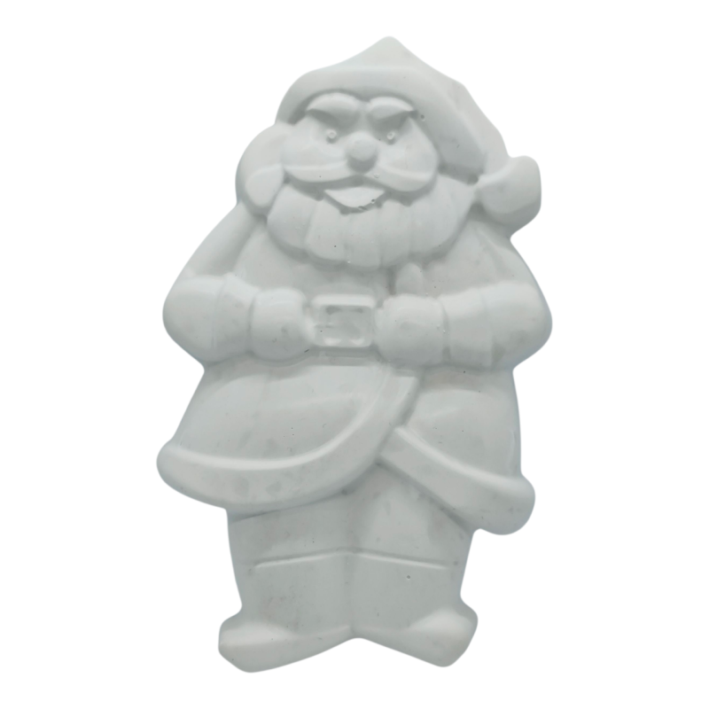 Гіпсова фігурка (барильєф) для розмальовування. Дід Мороз.