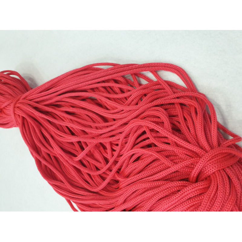 Шнур спортивний 5 мм червоний