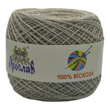 Пряжа віскоза Ярослав 250 м. Колір: світло-бежевий