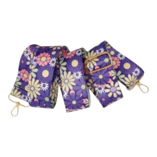 Ручка-шлейка для сумки 140 см. Квіти