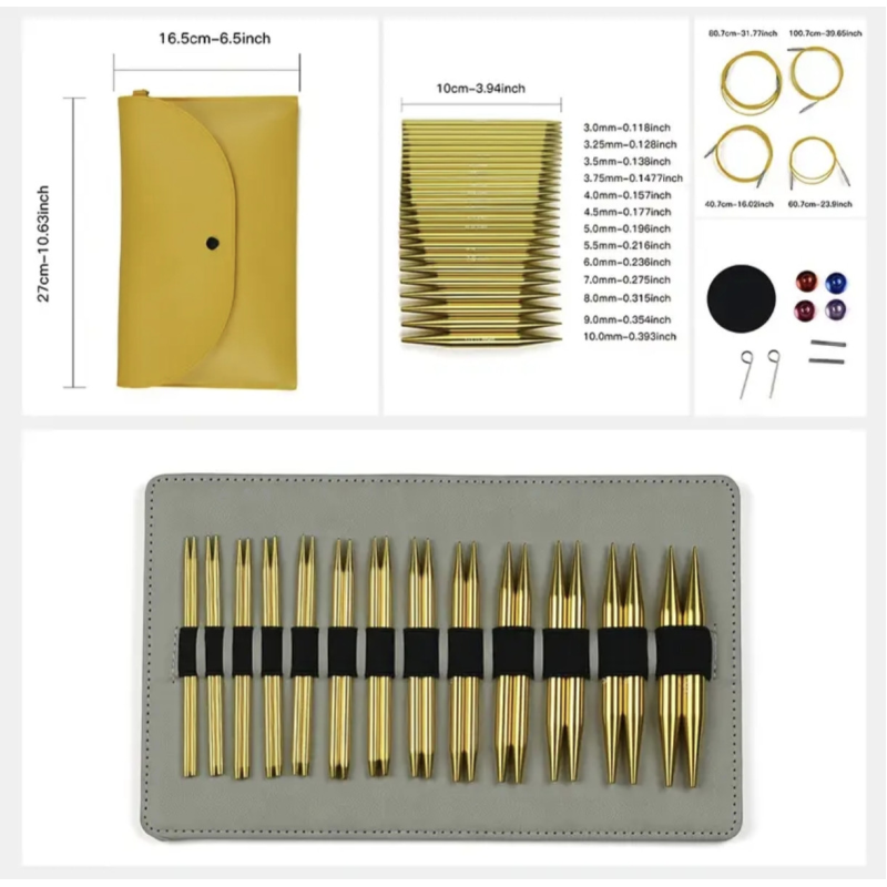 Набір спиць для в“язання зі знімними волосінями