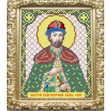 Схема для вишивання бісером ікони. Святий Олег Рязанский