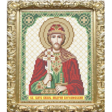 Схема для вишивання бісером ікони. Святий Андрей Боголюбский