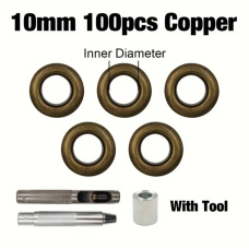 Набір для встановлення люверсів 10-15 мм із бронзовими люверсами