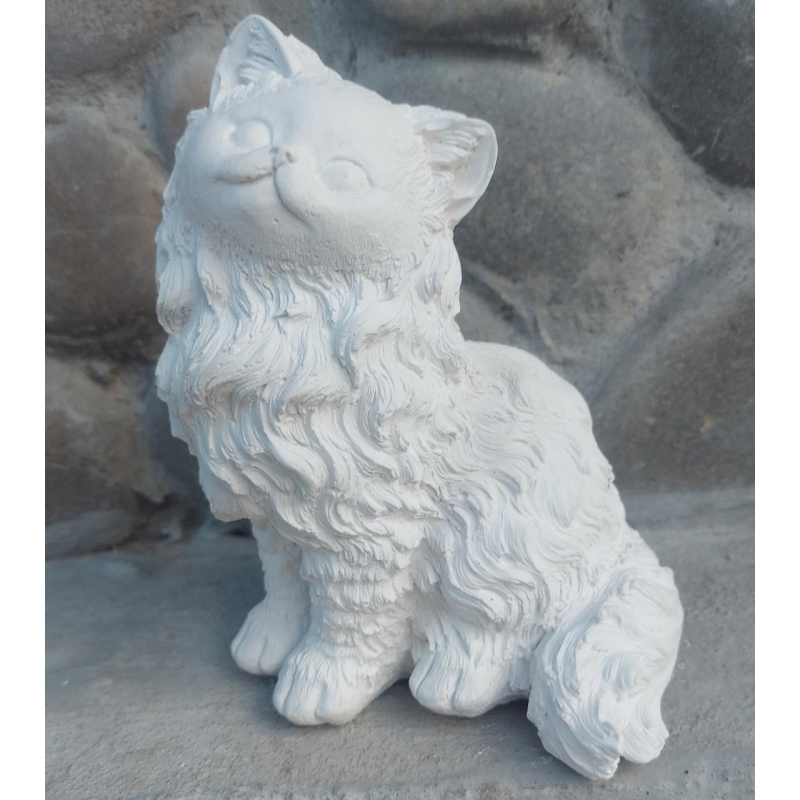 Гіпсова фігурка для розмальовування. Котик великий. Гіпсова фігурка для розмальовування. Котик великий.