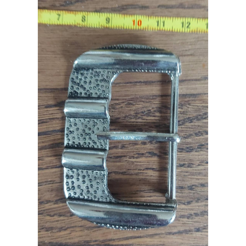 Пряжка для пояса металева, срібло. Пряжка для пояса металева, срібло.