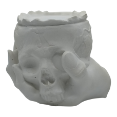 Підсвічник гіпсовий, Чеп в руці .