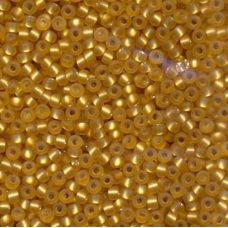 Бісер блискучий, матовий, золотий 10 г, No10