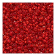 Бісер блискучий, матовий, червоний 10 г, No10