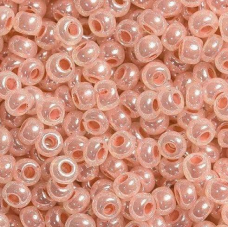 Бісер Preciosa перламутровий рожево-персиковий10 г, No10