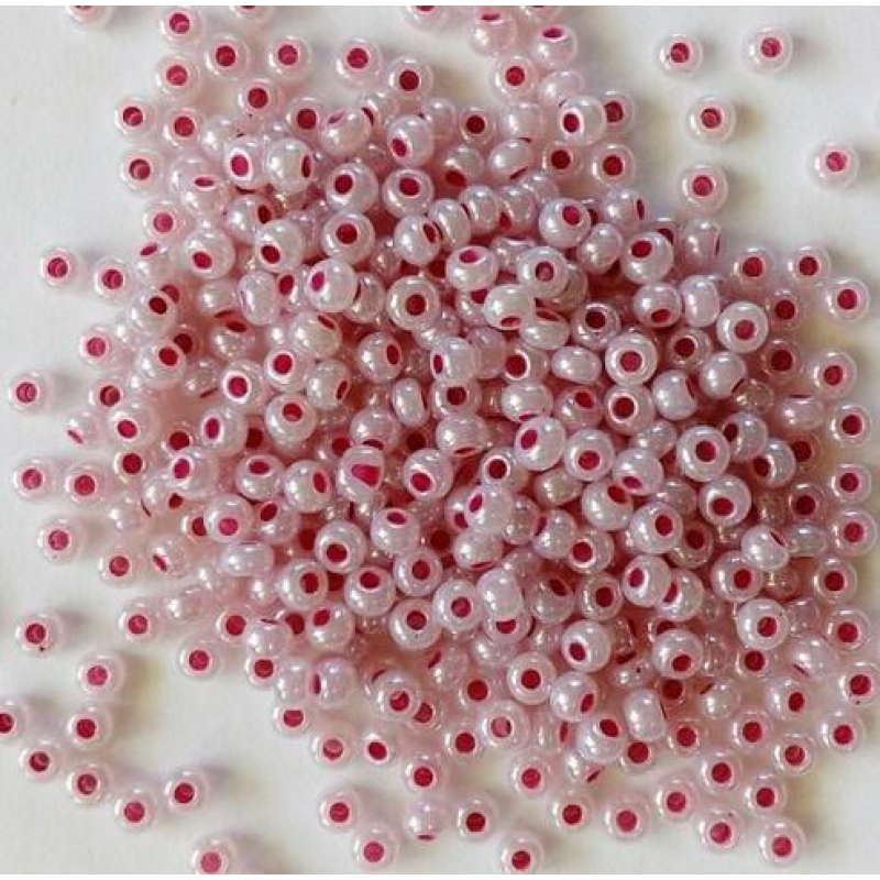 Бісер Preciosa перлистий лілово-рожевий10 г, No10 Бісер Preciosa перлистий лілово-рожевий10 г, No10