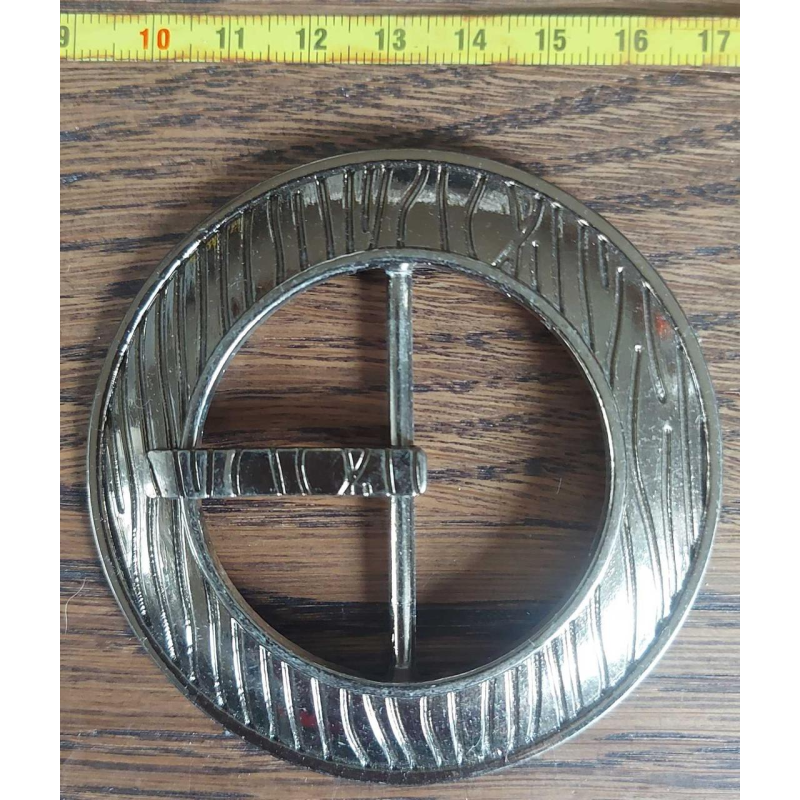 Пряжка для пояса металева