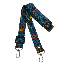 Ручка-шлейка для сумки 120 см. Квіти