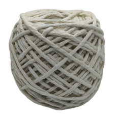 Шнур для макрамі або в“язання гачком. Колір: молочний