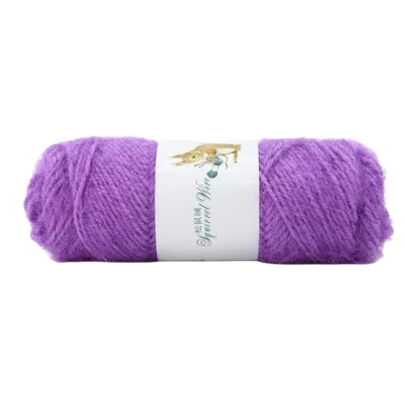 Пряжа акриловая. бузкова. Білка.