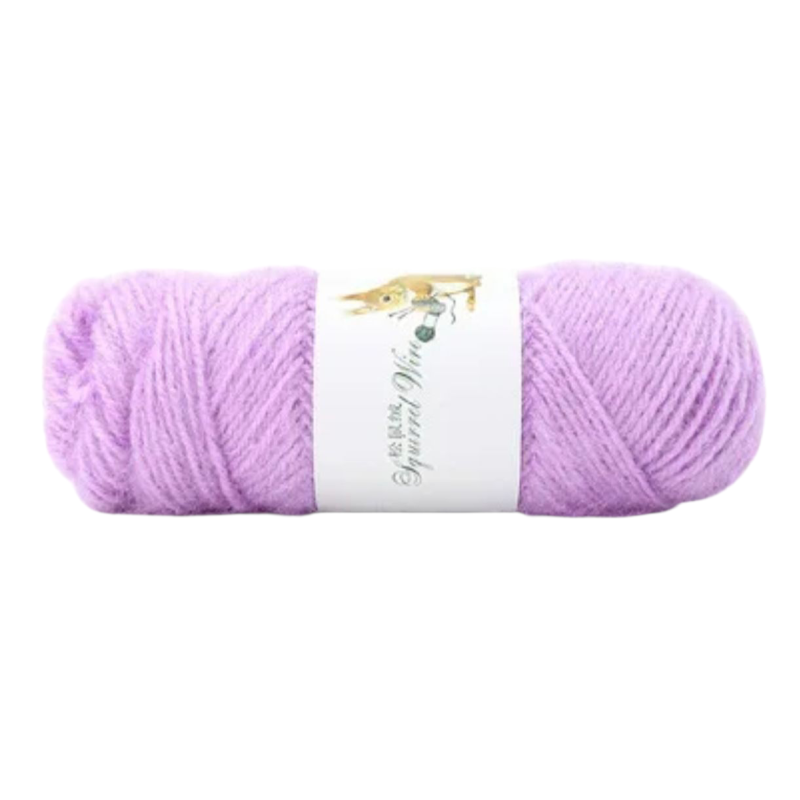 Пряжа акриловая. Лавандова. Білка.