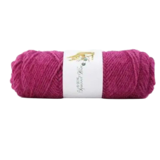 Пряжа акрилова. Малинова. Білка