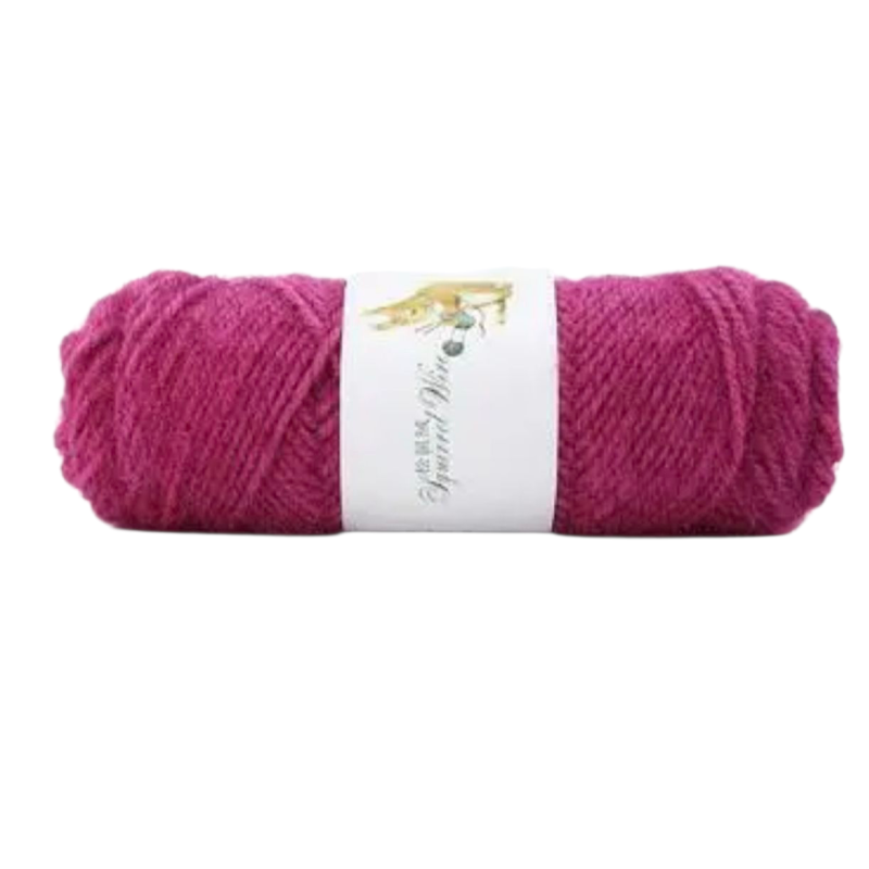 Пряжа акрилова. Малинова. Білка