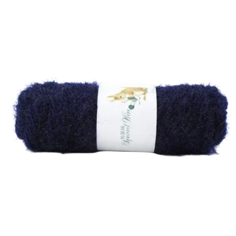 Пряжа акриловая. Темно-синя. Білка.