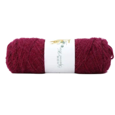 Пряжа акриловая. Бордова. Білка.