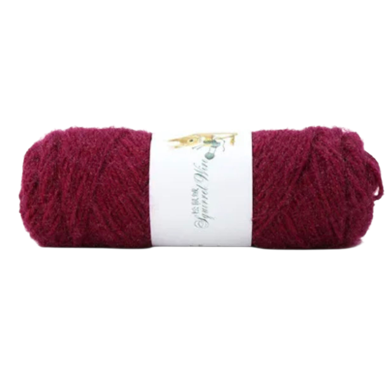 Пряжа акриловая. Бордова. Білка.