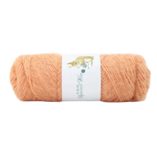 Пряжа акриловая. Персікова. Білка.