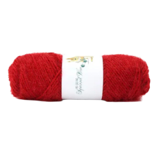 Пряжа акриловая. Червона. Білка.