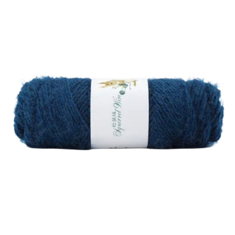 Пряжа акриловая. Синя. Білка.