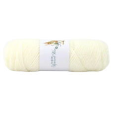 Пряжа акрилова. Біла. Белка.