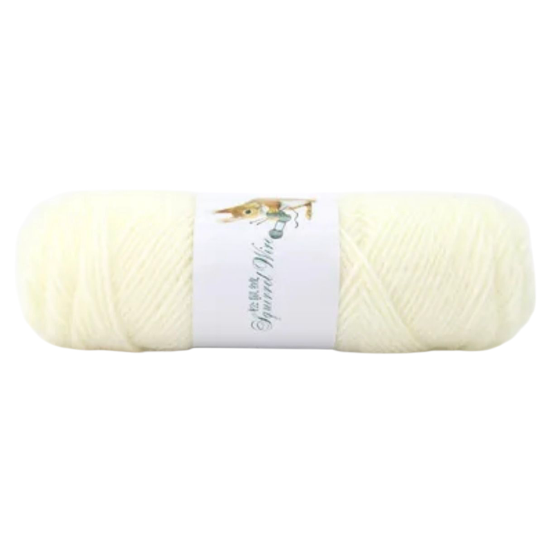 Пряжа акрилова. Біла. Белка.