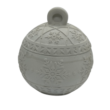 Свічник гіпсовий, Новорічна прикраса.