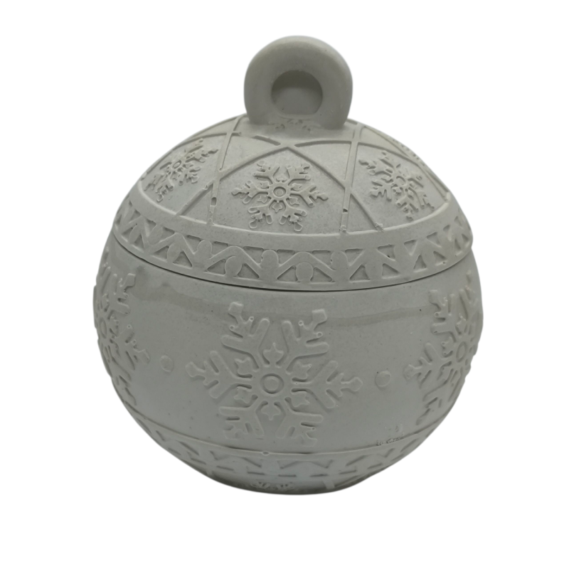 Свічник гіпсовий, Новорічна прикраса.