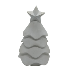 Гіпсова фігурка для розмальовування. Ялинка з зіркою.