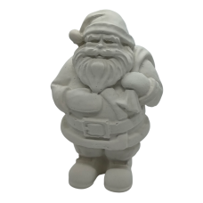 Гіпсова фігурка для розмальовування. Санта Клаус із подарунками.