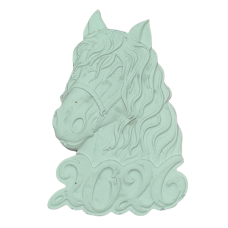 Гіпсова фігурка (барильєф) для розмальовування. Символ року.