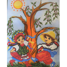 Схема для вишивання бісером. Гопак