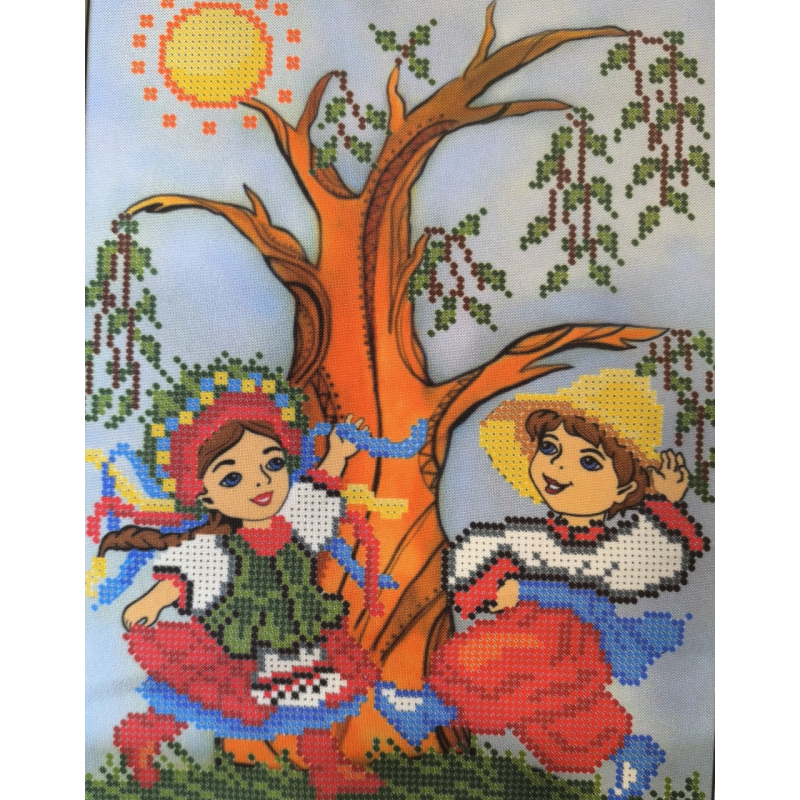 Схема для вишивання бісером. Гопак