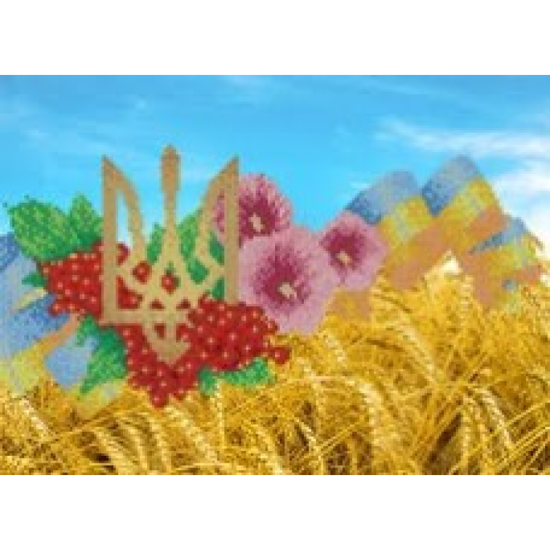 Схема для вишивання бісером. Символи України.