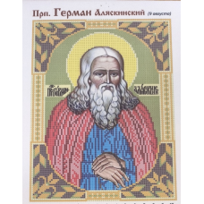 Схема для вишивання бісером ікони. Святий Герман