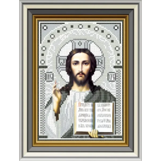 Схема для вишивання бісером ікони. Господь Вседержитель