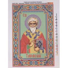 Схема для вишивання бісером ікони. Святий Тарасій
