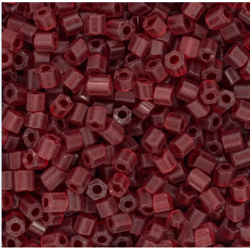 Бісер рубання Preciosa, матовий, бордовий 50 г, No10