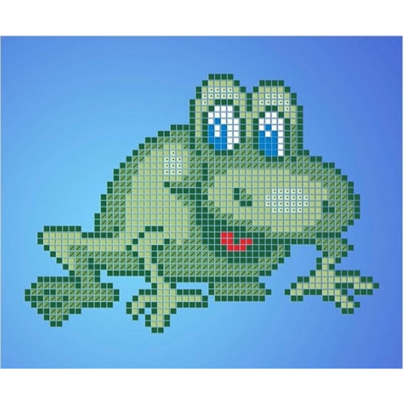 Схема для вишивання бісером. Флаундер.