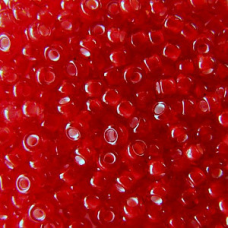 Бісер крейдяний, червоний 0 г, No10