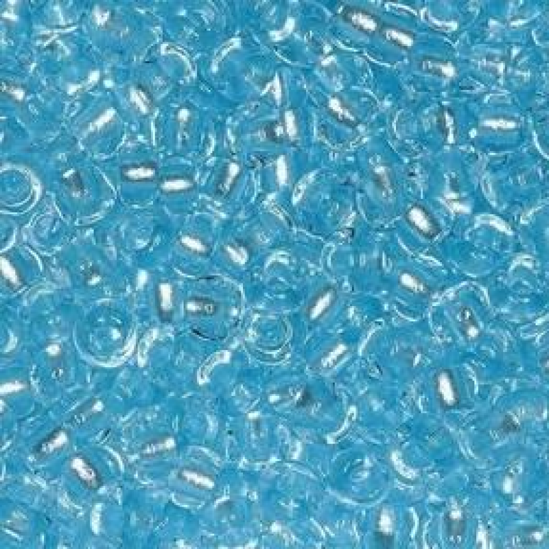 Бісер блискучий, глянсовий, бірюзовий10 г, No10