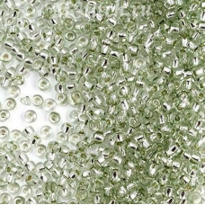 Бісер блискучий, глянсовий, м“ятний блідий)10 г, No10