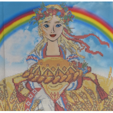 Схема для вишивання бісером. Райдуга