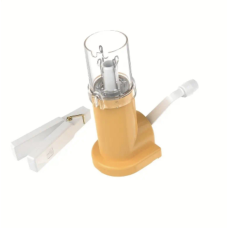 Пристрій для плетіння шнурів. Жовта.