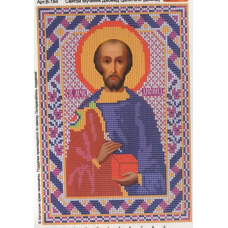 Схема для вишивання бісером ікони. Святий Диомід